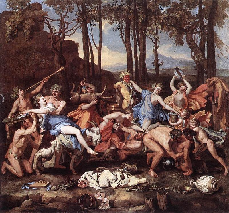 Nicolas Poussin The Triumph of Pan Norge oil painting art